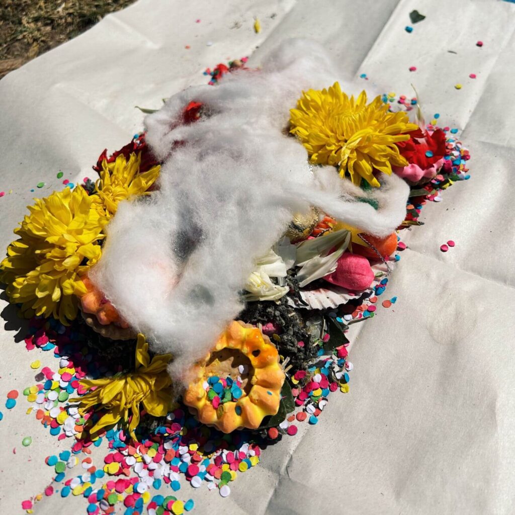 elements of Andean offering ceremony