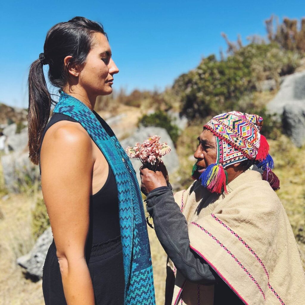 Woman with shaman